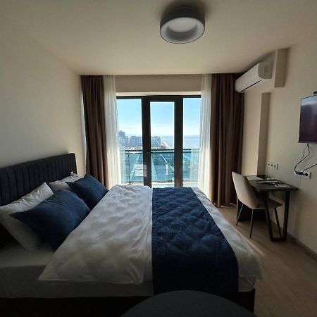 Студия С Потрясающим Видом На Море В Orbi Beach Tower 巴统 外观 照片