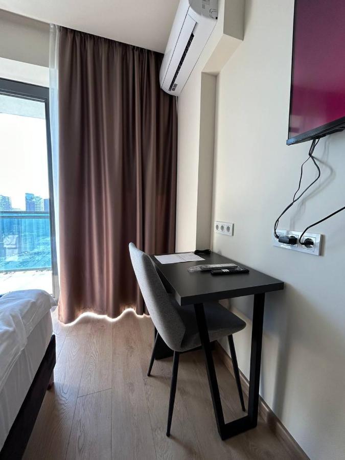 Студия С Потрясающим Видом На Море В Orbi Beach Tower 巴统 外观 照片