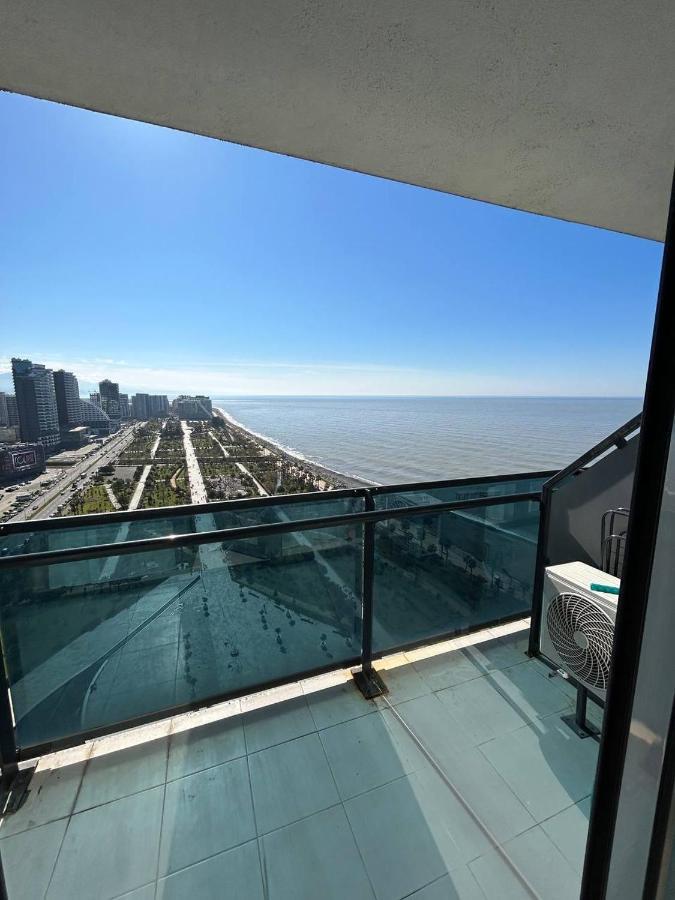 Студия С Потрясающим Видом На Море В Orbi Beach Tower 巴统 外观 照片
