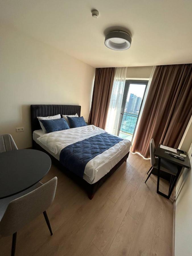 Студия С Потрясающим Видом На Море В Orbi Beach Tower 巴统 外观 照片